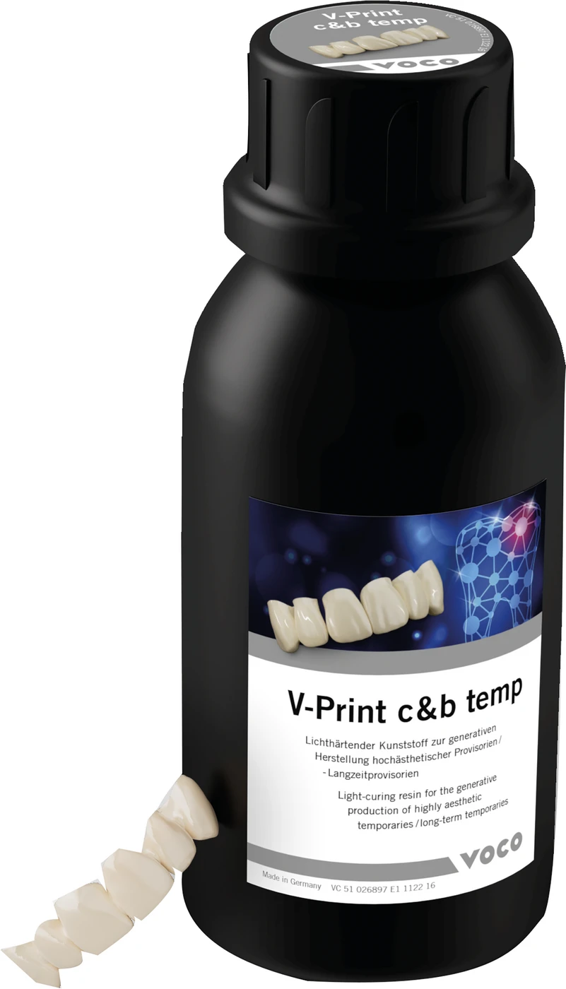 V-Print c&b temp Flasche 500 g Kunststoff A1