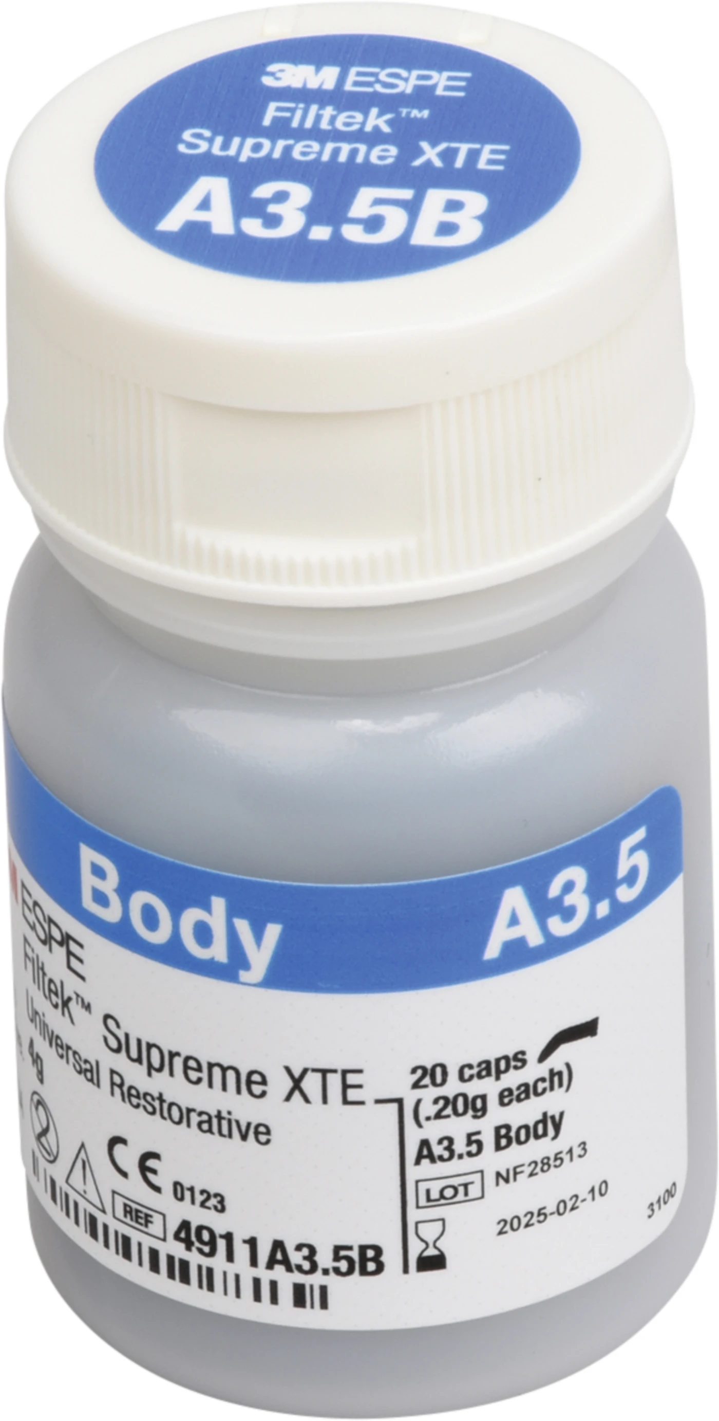 Filtek™ Supreme XTE Universal Packung 20 x 0,2 g Kapsel body A3,5