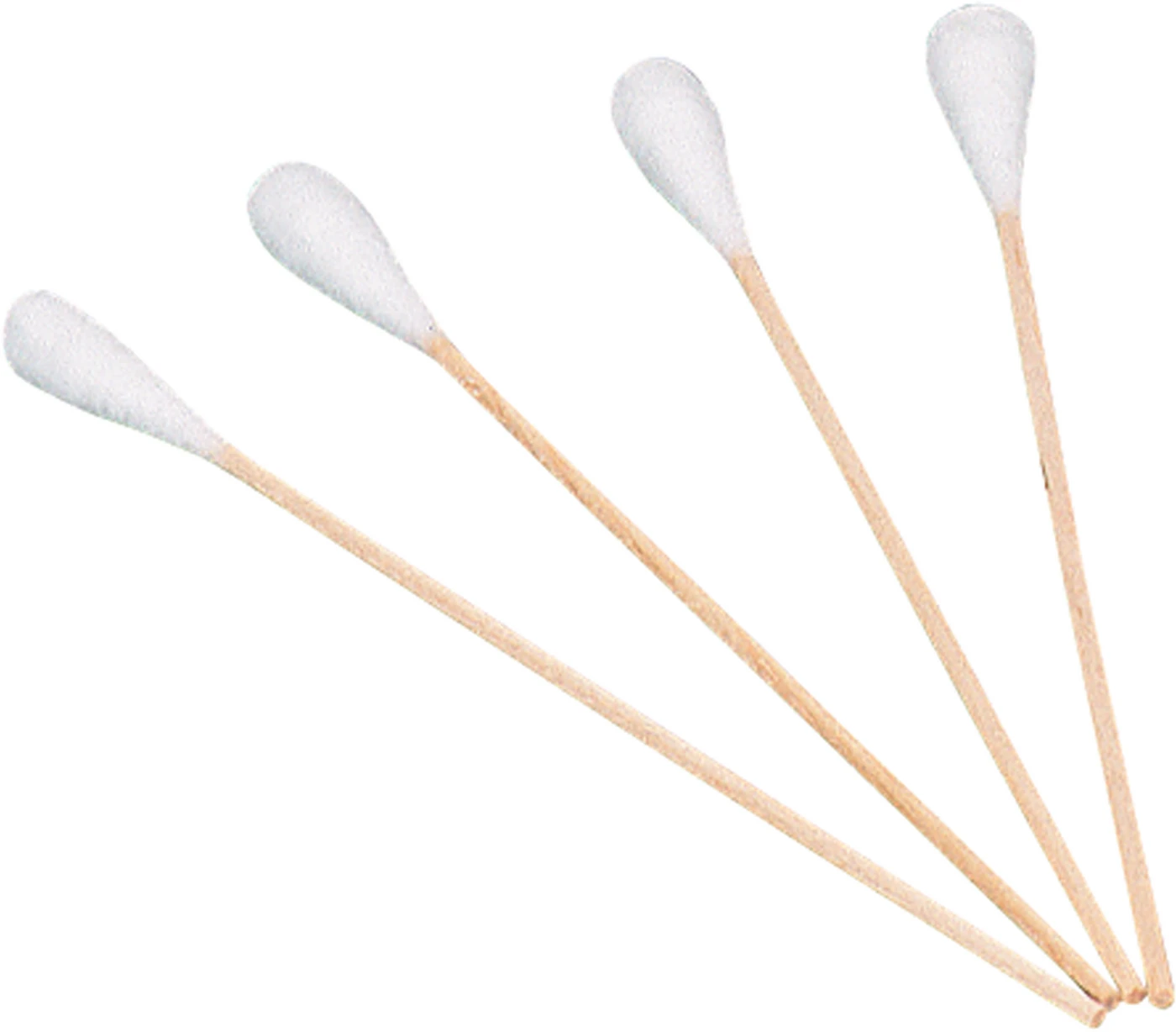 Wattestäbchen Beutel 50 Stück 15 cm, großer Kopf (4-5 mm)
