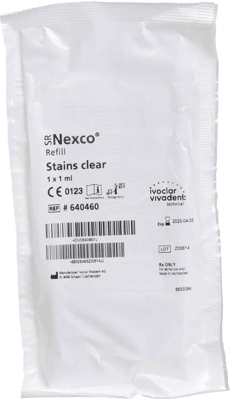 SR Nexco® Stains Spritze 1 ml Paste Stains clear