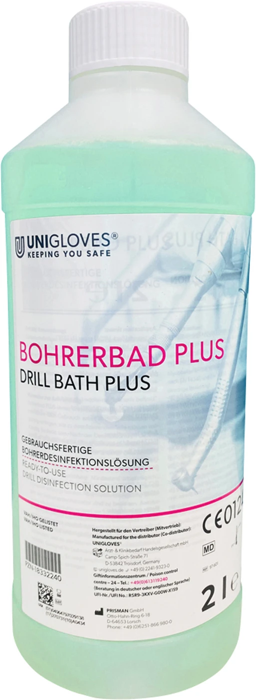 Bohrerbad plus Flasche 2 Liter