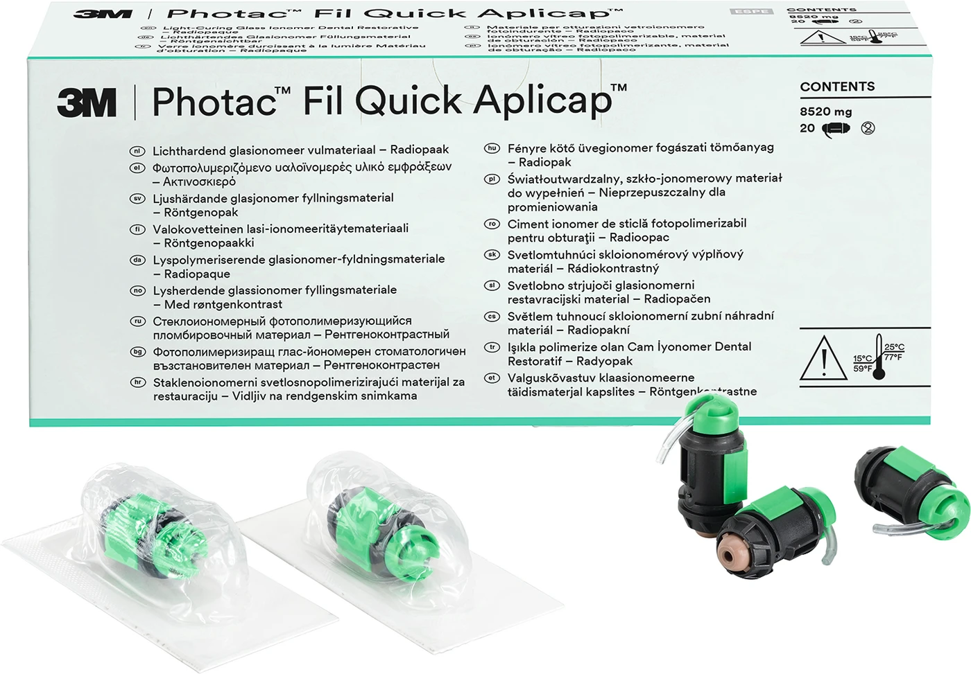 Photac™ Fil Quick Packung 20 Stück A3