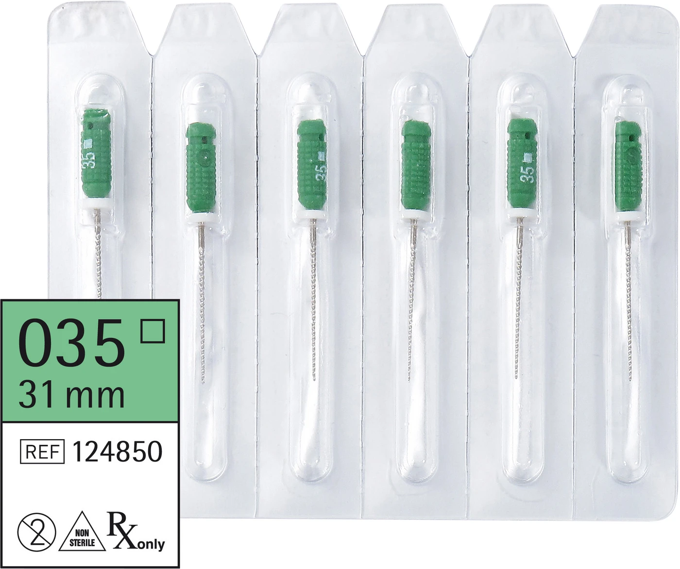 smart K-Feilen Packung 6 Stück 31 mm ISO 035