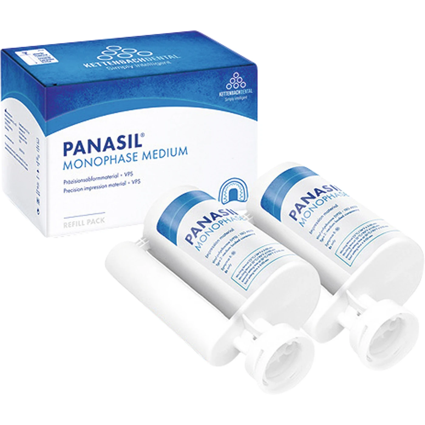Panasil® monophase Medium Refill Packung 2 x 380 ml Doppelkartusche