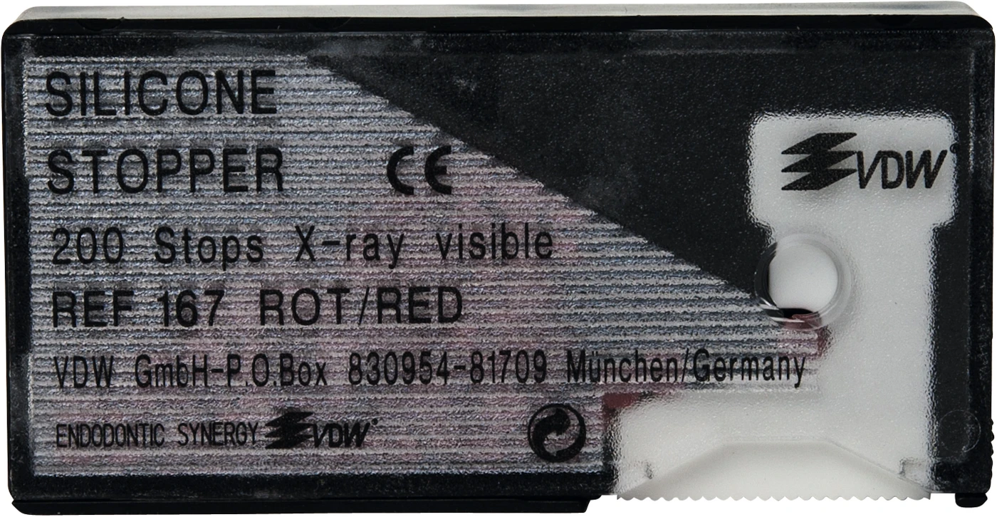 SILIKON STOPPER Packung 200 Stück rot
