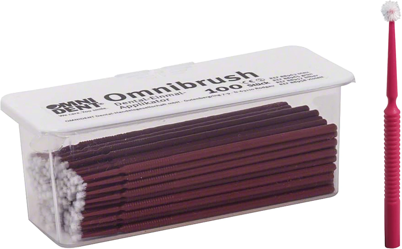 Omnibrush Packung 100 Stück violett