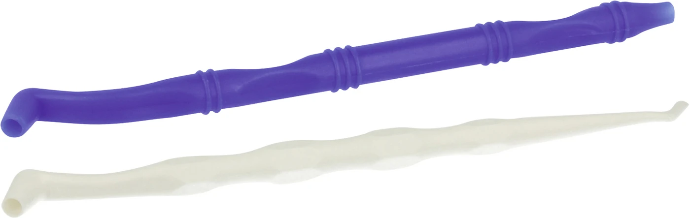 Applikationstips Packung 2 Halter weiß, 1 Spatel