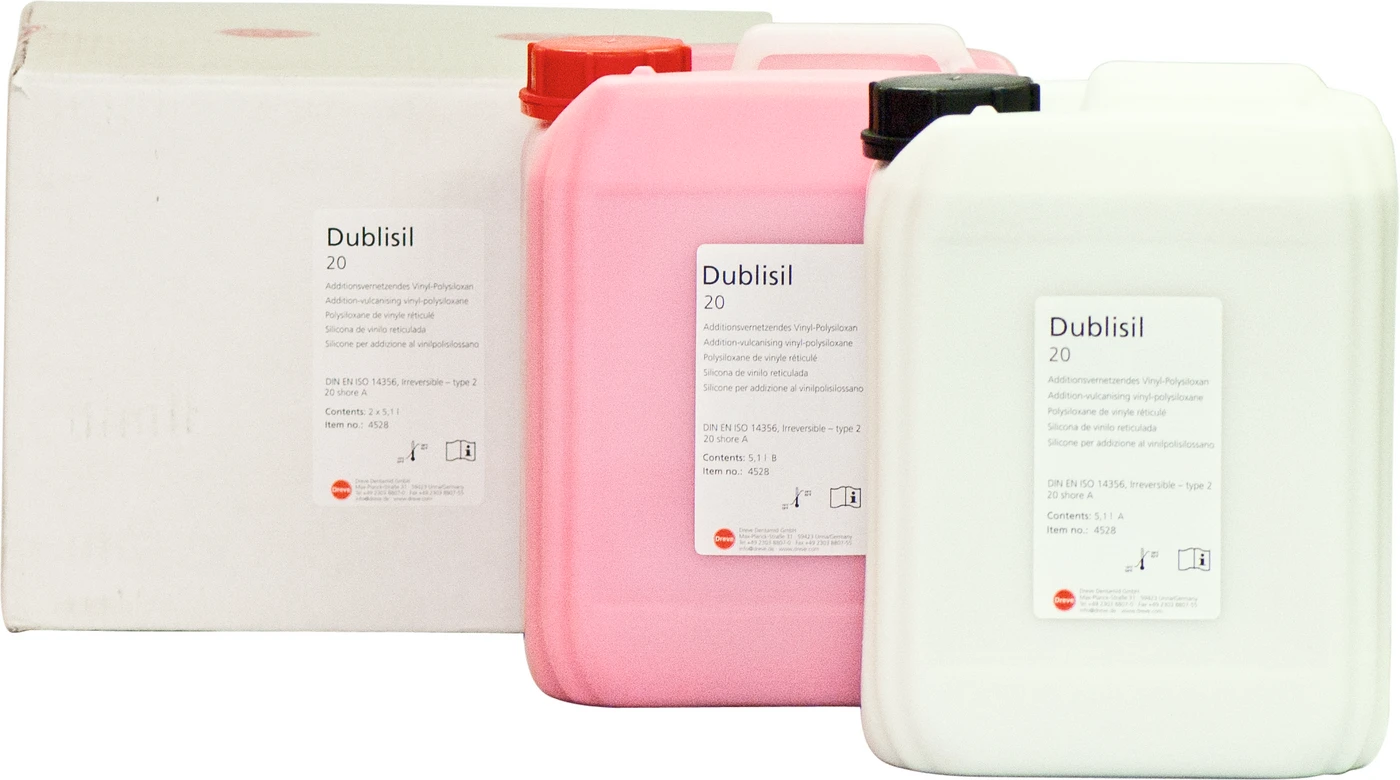 Dublisil® 20 Karton 5,1 l Kanister A, 5,1 l Kanister B