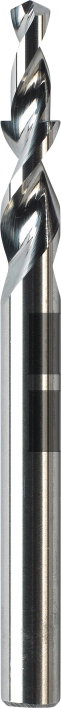 Top spin Bohrer Packung 3 Stück medium Bohrtiefe 5,8 mm, Kopf 2 mm, Schaft 3 mm