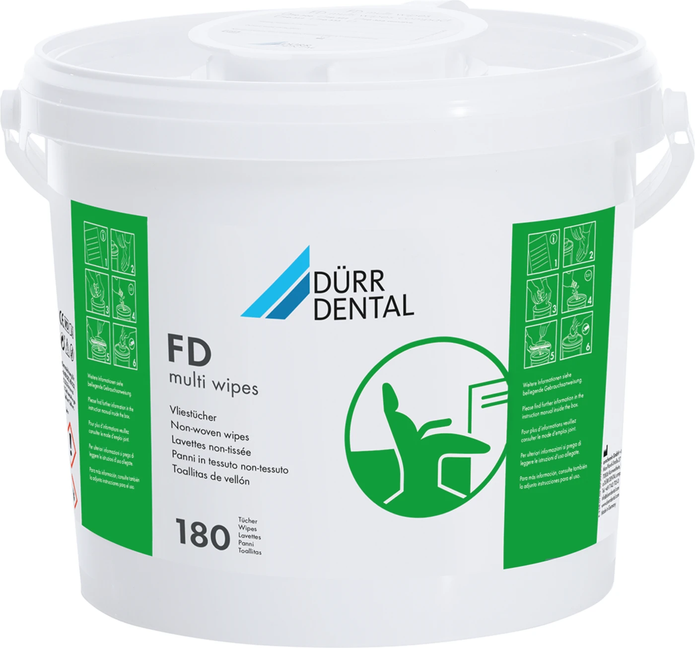 FD multi wipes Spendereimer inklusive 180 Tücher FD multi wipes Spendereimer inklusive 180 Tücher