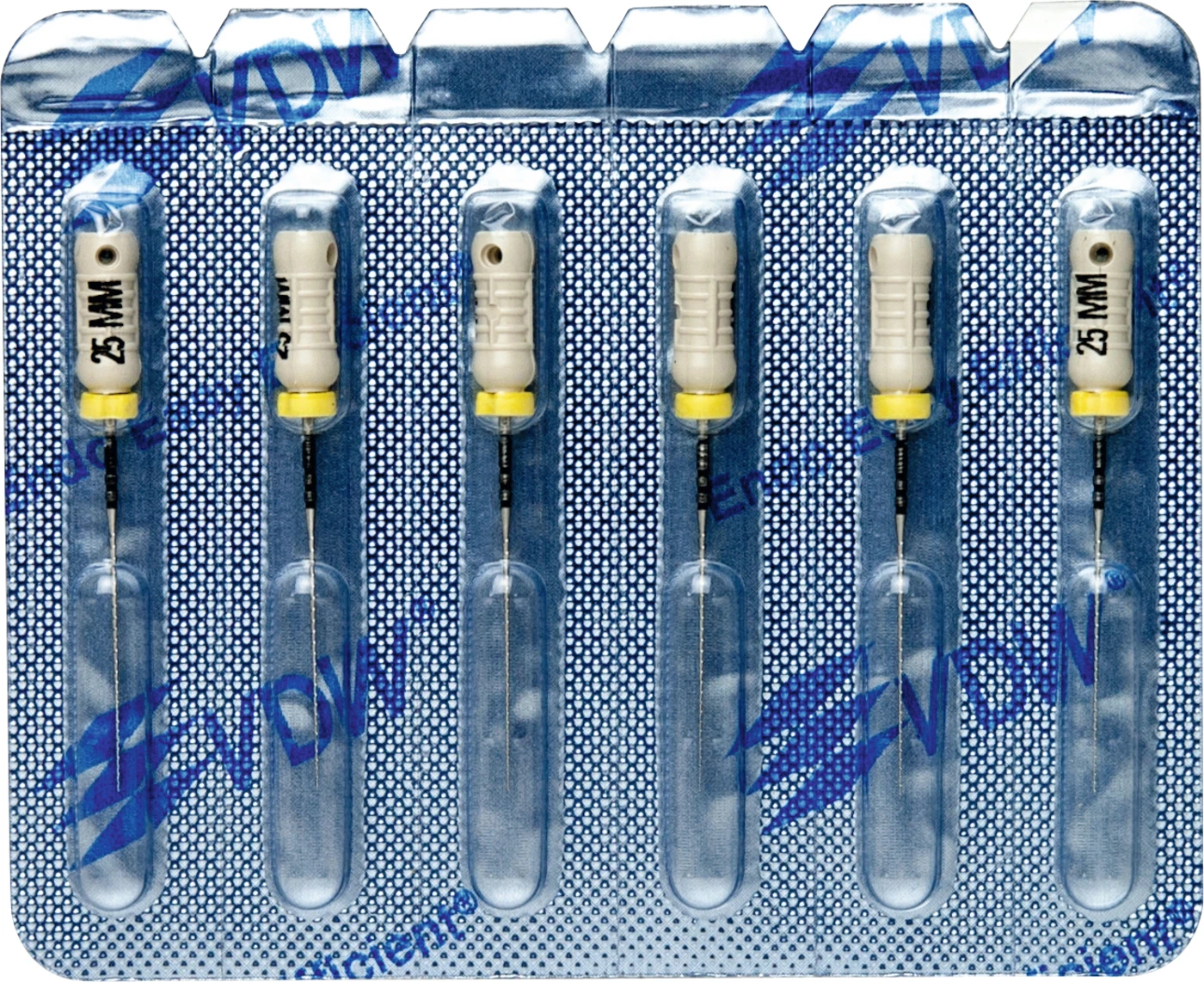 STERILE Hedstroem Feilen Blisterpackung 6 Stück 25 mm ISO 015