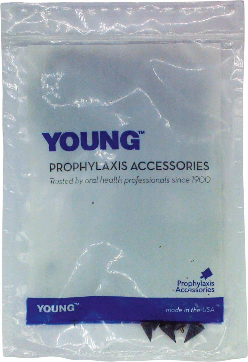 Young™ Prophylaxe-Polierer Pointed Polisher Packung 144 Stück grau, weich, spitz Young™ Prophylaxe-Polierer Pointed Polisher Packung 144 Stück grau, weich, spitz