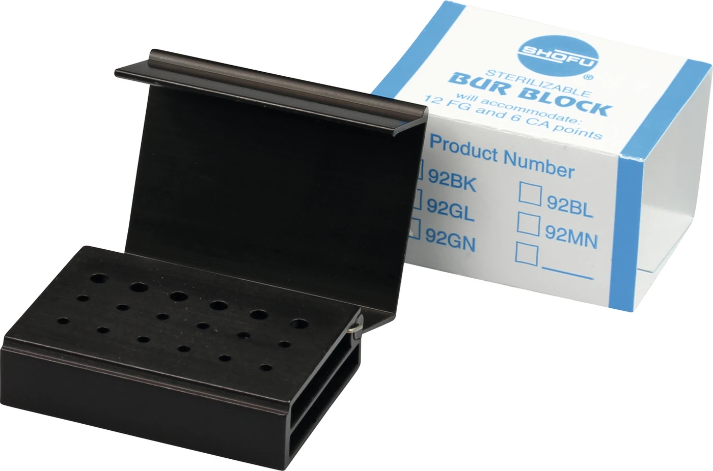 Bohrerständer BUR BLOCK Stück schwarz