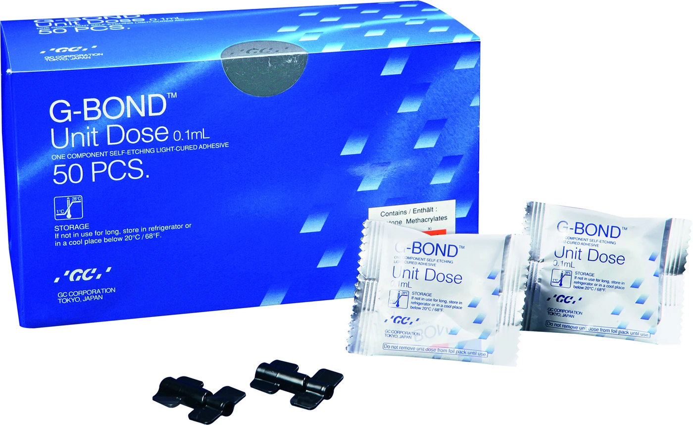 GC G-BOND™ Starter Kit 50 x 0,1 ml Unit Dose, Zubehör