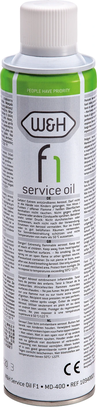 f1 service oil Packung  6 x 400 ml Dose