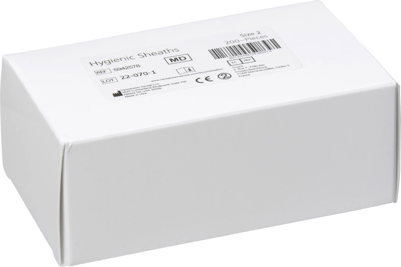 Hygieneschutzhüllen für CS 7200 Packung 200 Stück Gr. 2