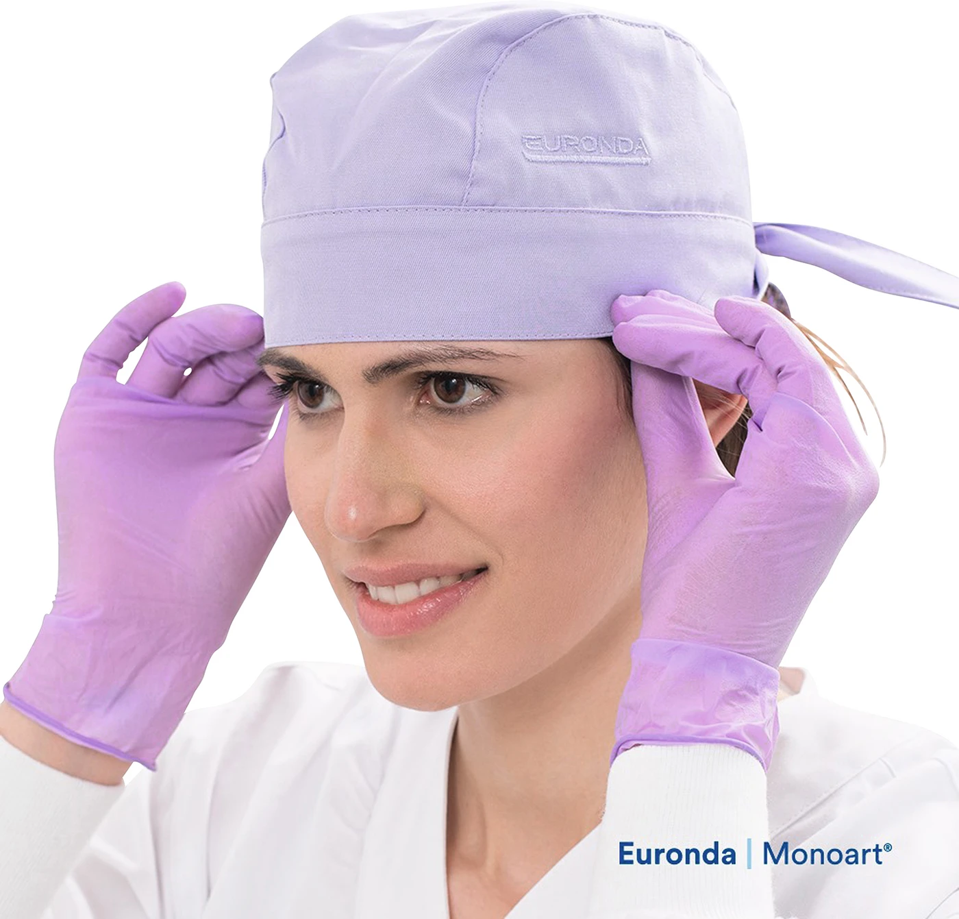 Monoart® Bandana Kopfhaube Stück rosa