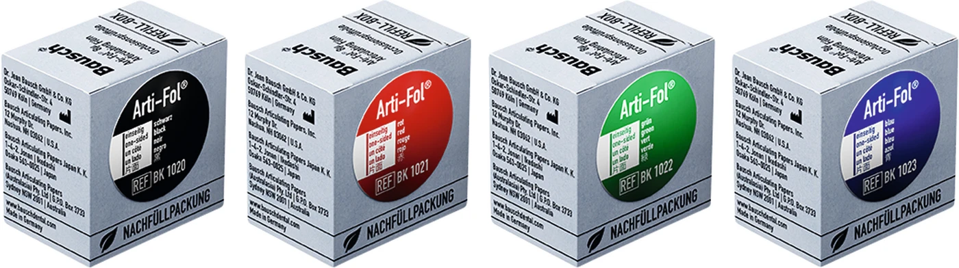 Arti-Fol® 8 µ Nachfüll-Box 20 m einseitig, 22 mm breit, blau Arti-Fol® 8 µ Nachfüll-Box 20 m einseitig, 22 mm breit, blau