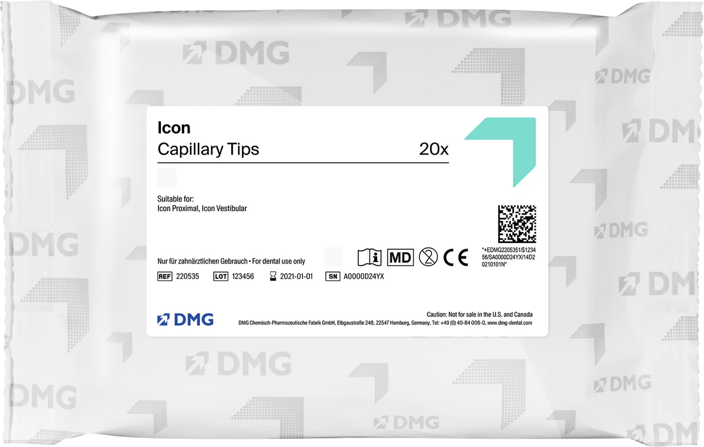 Icon Capillary Tips Packung 20 Stück