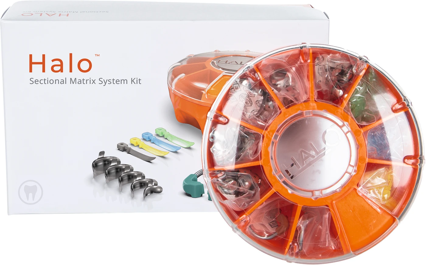 HALO™ Sectional Matrix System Firm Stainless Steel Bänder Kit