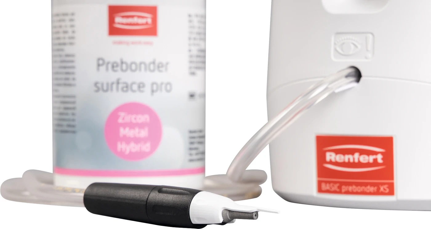 Basic prebonder XS Stück mit Basic prebonder-Tank weiß, inklusive Zubehör
