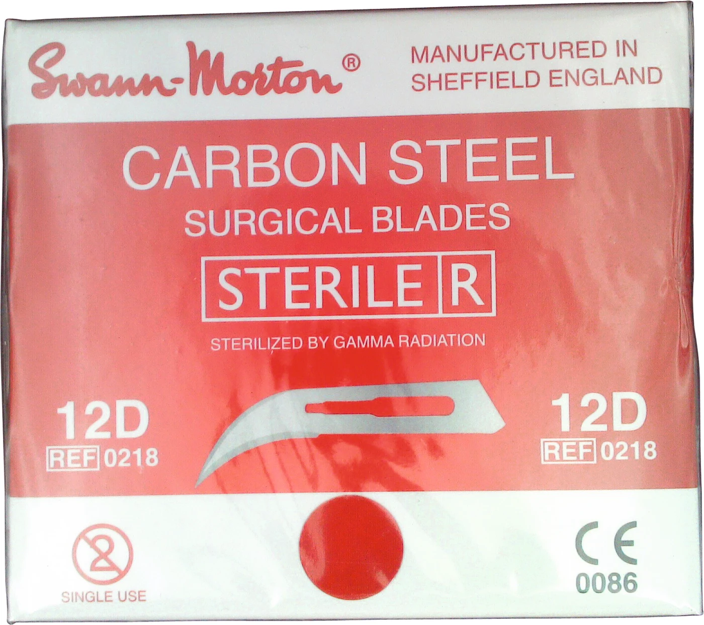 Swann-Morton® Skalpellklingen Packung 100 Stück Nr. 12D