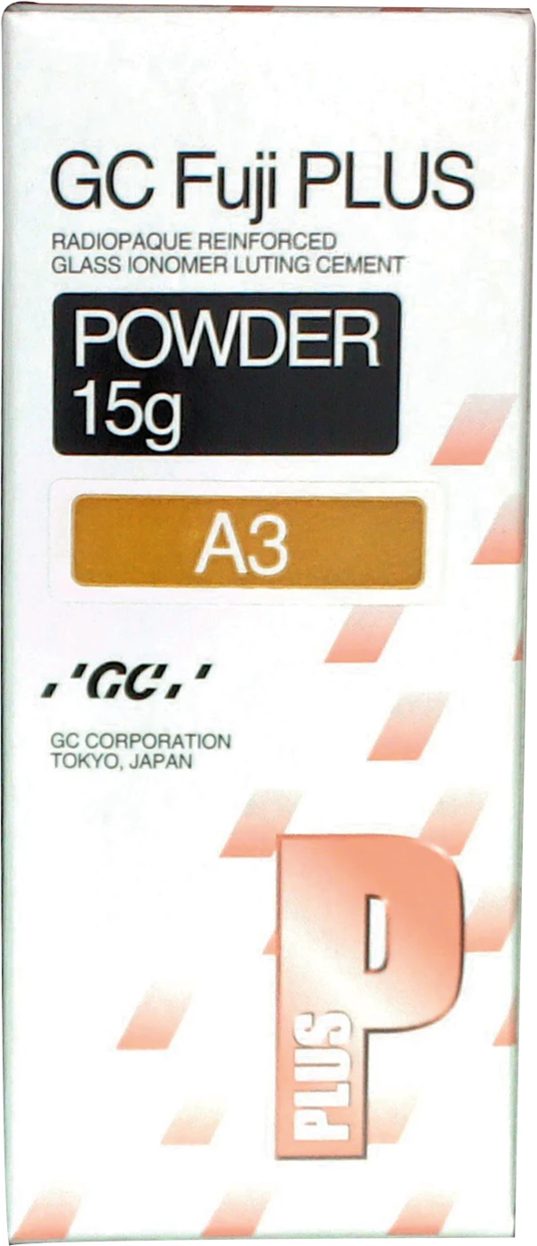 GC Fuji PLUS Packung 15 g Pulver A3 GC Fuji PLUS Packung 15 g Pulver A3