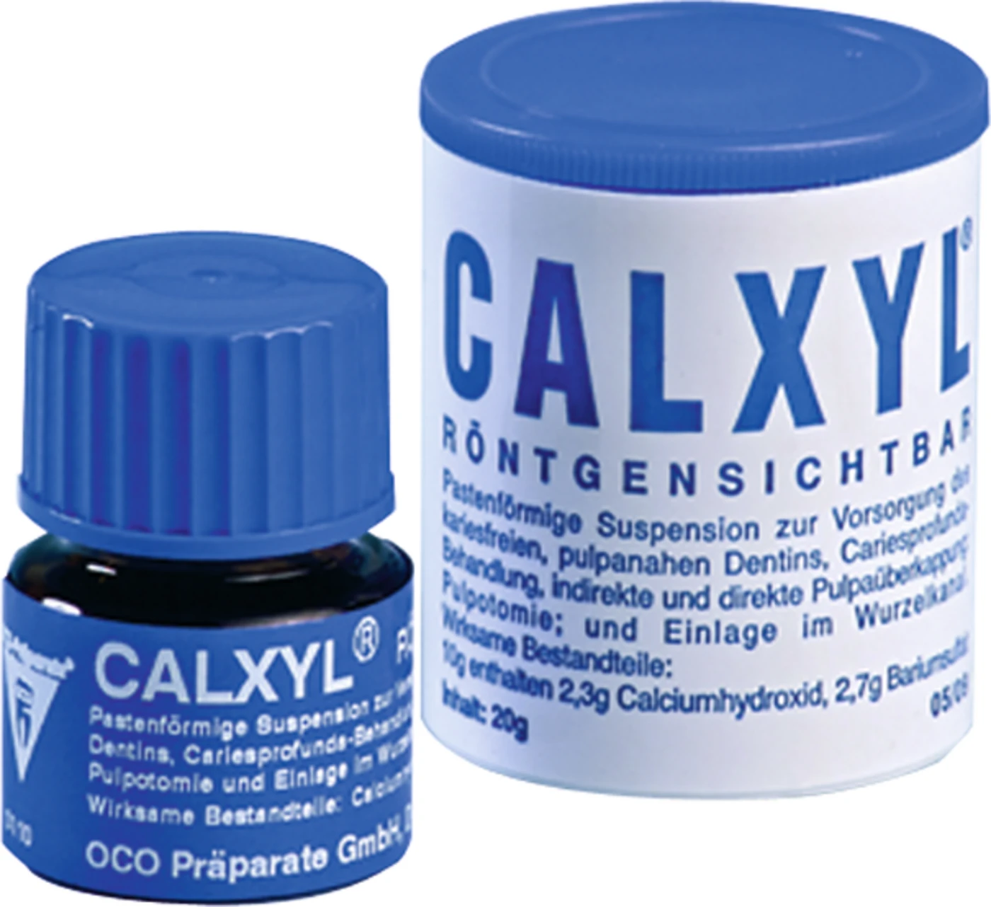 CALXYL® Packung 20 g Paste blau Röntgensichtbar