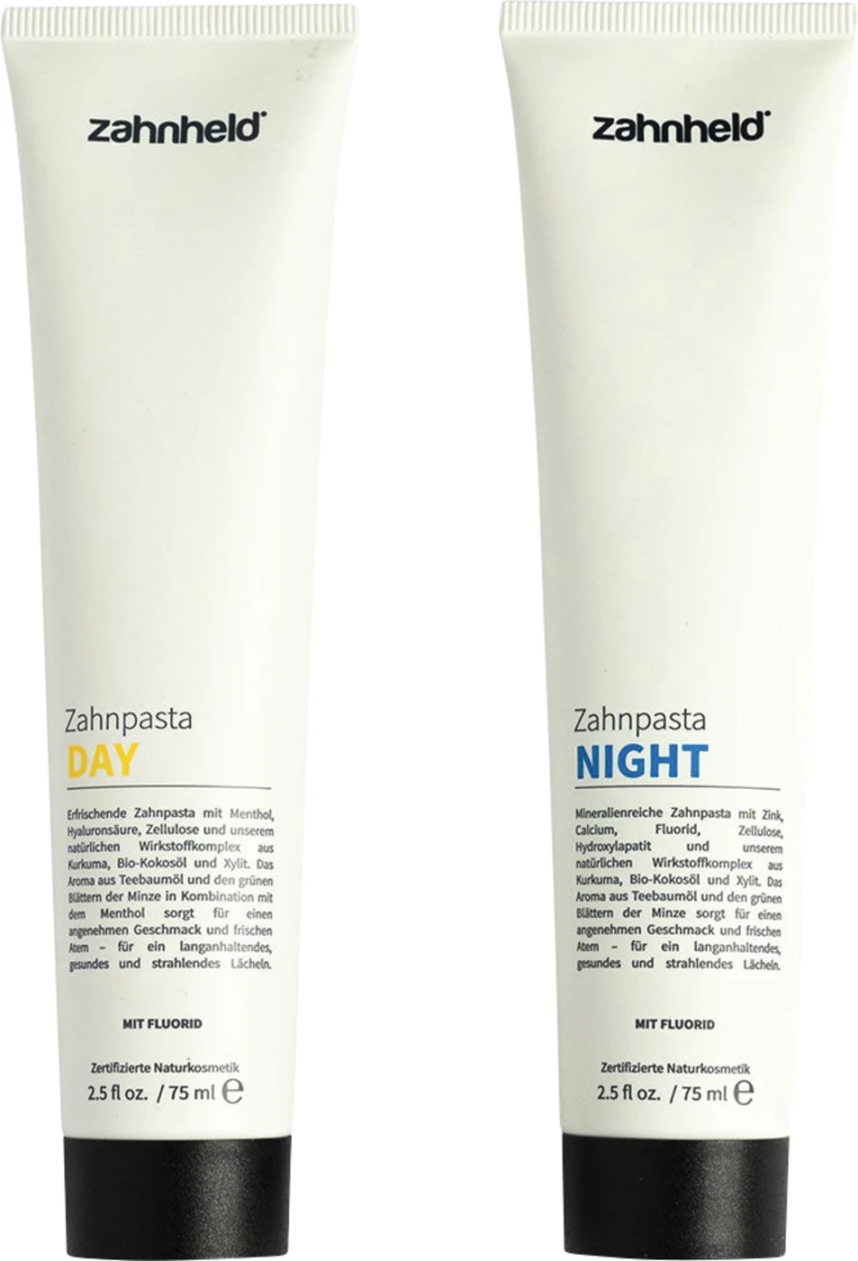 Zahnpasta Day & Night Packung 2 x 75 ml Tube