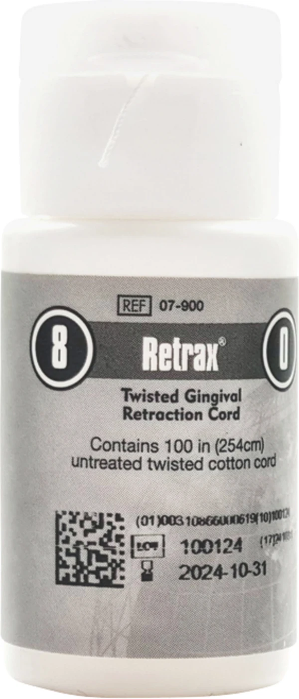 Retrax® Flasche 254 cm Faden Nr. 8/0