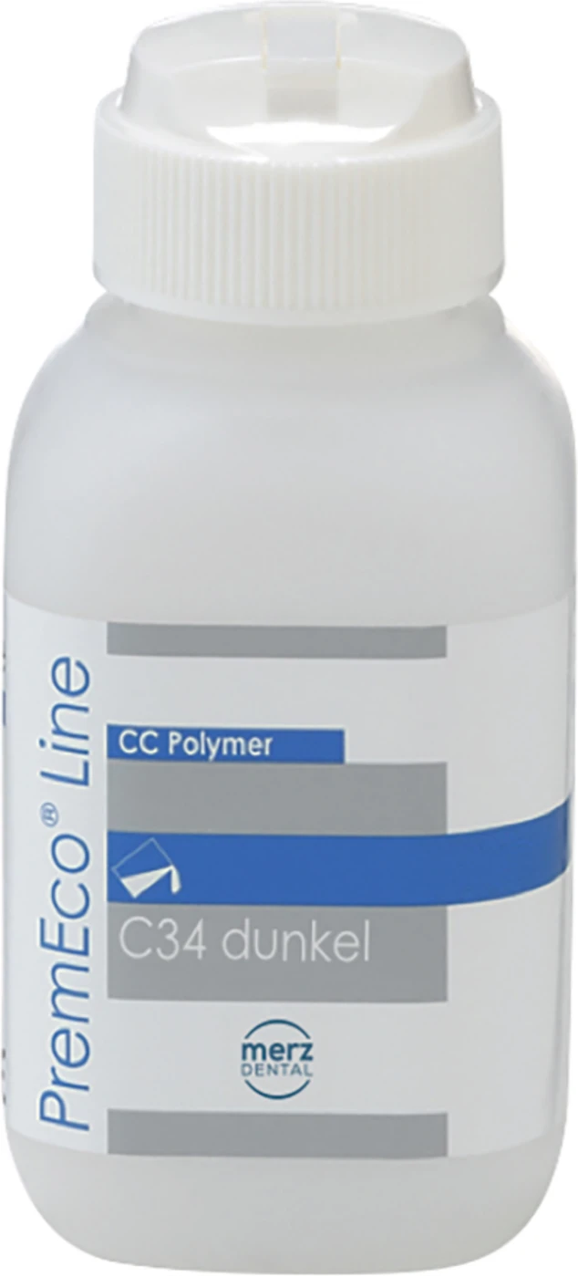 PremEco® Line Gießkunststoff Dose 100 g Pulver C34 dunkelrosa-opak geadert