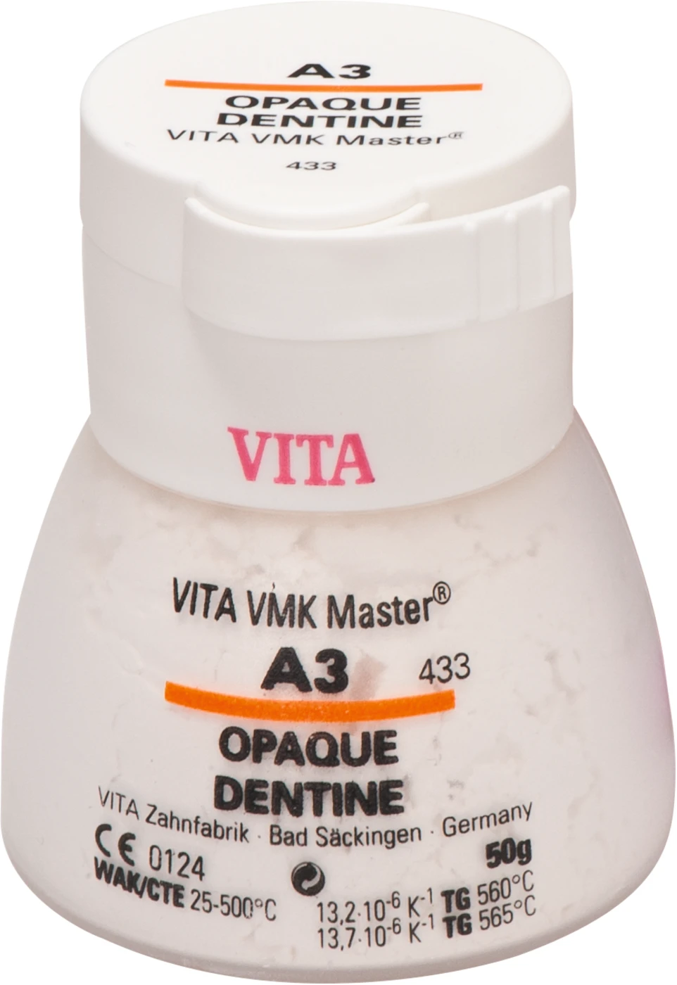 VITA VMK Master® VITA classical A1-D4® Dose 50 g Pulver opaque dentin A3
