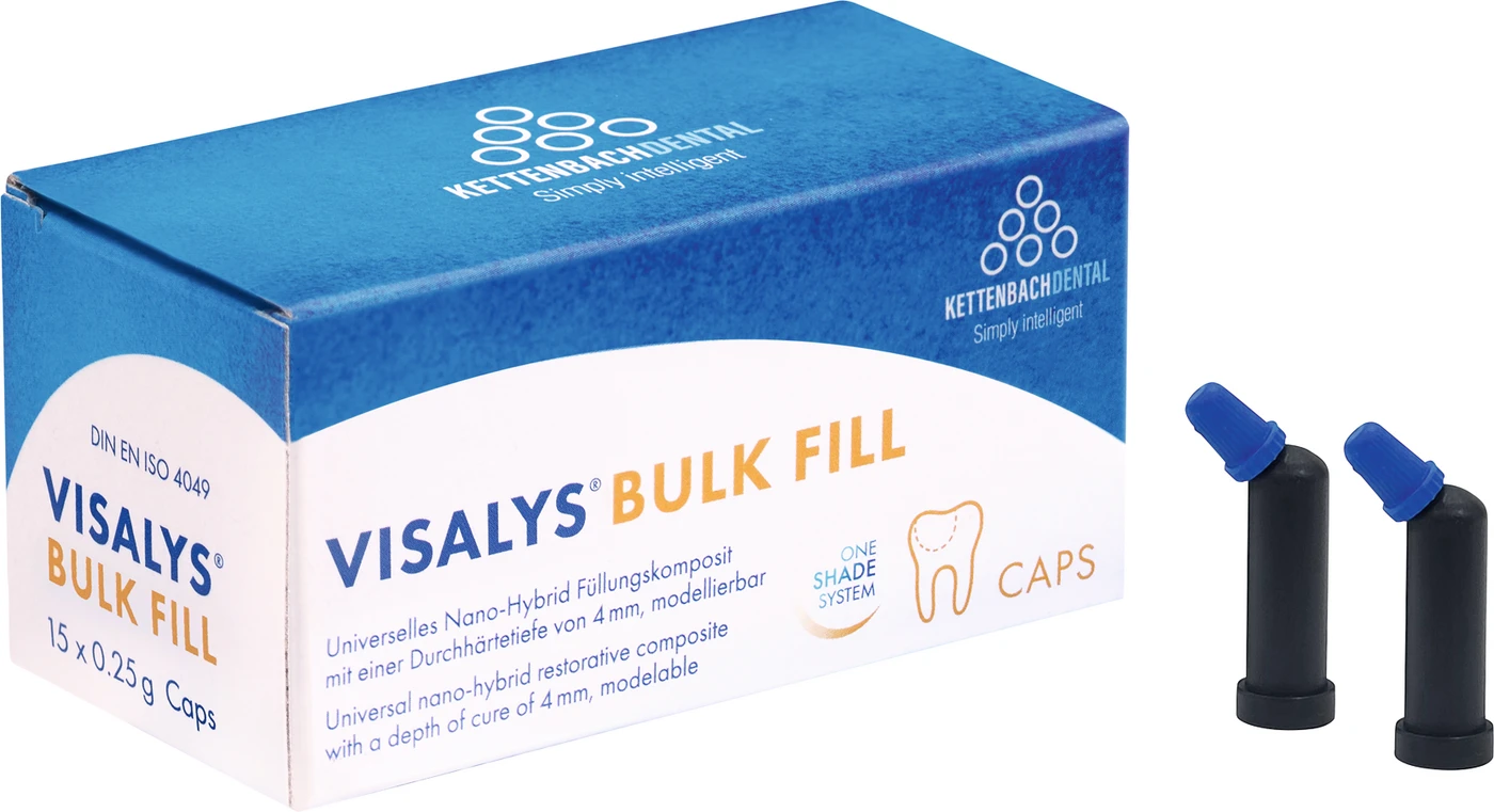 Visalys® Bulk Fill Packung 15 x 0,25 g Caps