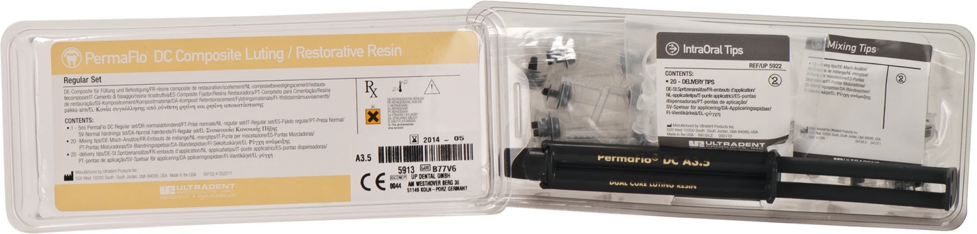 PermaFlo™ DC Packung 5 ml Spritze A3,5 PermaFlo™ DC Packung 5 ml Spritze A3,5