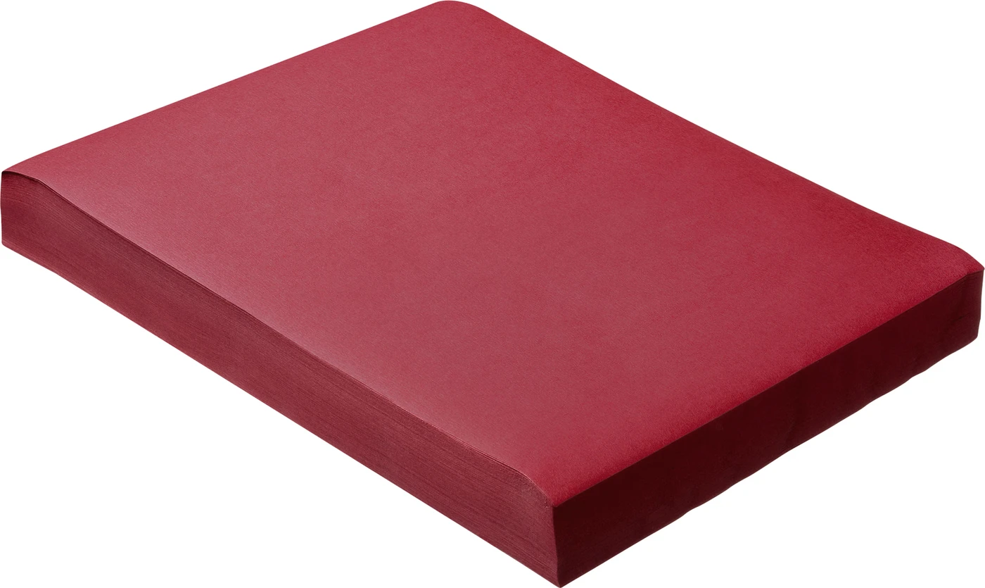 Dental Tray-Einlagen Karton 5 x 250 Stück 28 x 36 cm, weinrot