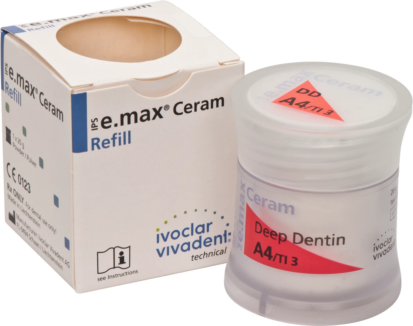 IPS e.max® Ceram Packung 20 g deep dentin A4