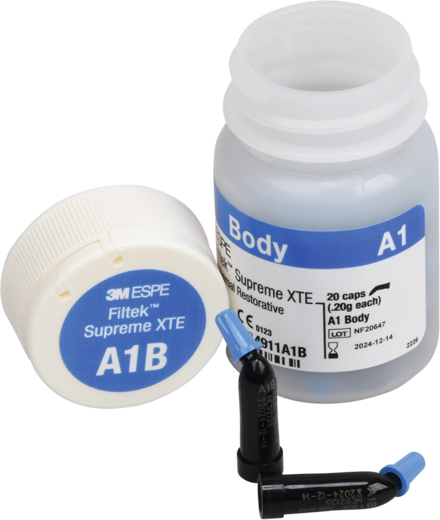 Filtek™ Supreme XTE Universal Packung 20 x 0,2 g Kapsel body A1