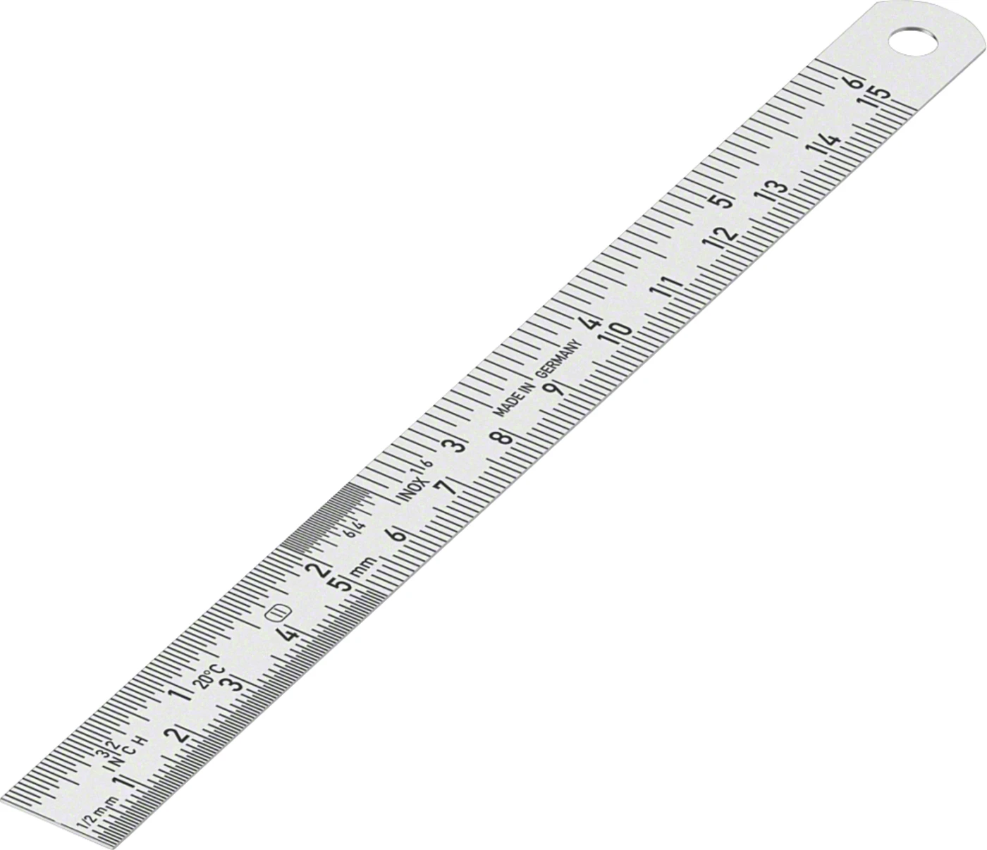 Stahlmaßstab Stück AA804R, 150 mm