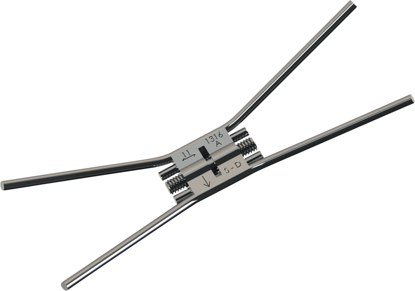 VECTOR® Gaumennaht-Schraube Stück VECTOR 600, (B x H x L) 10,4 x 4 x 13 mm, Dehnung 9 mm