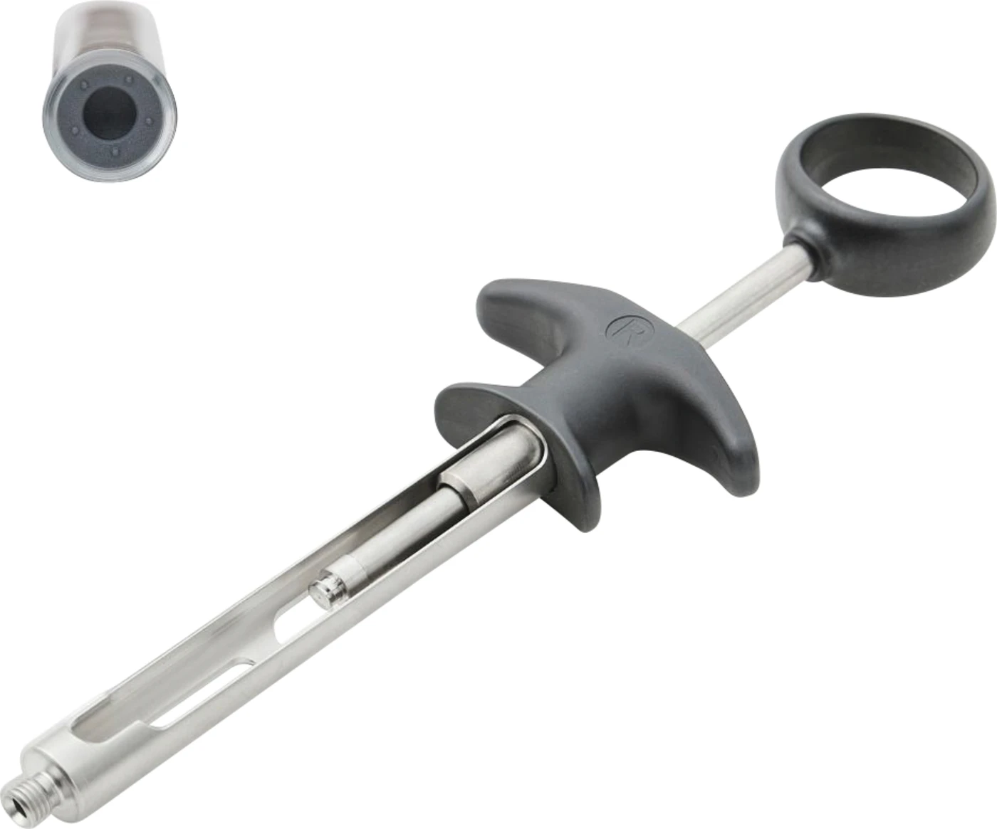 ASPIJECT® Active Compact Stück 1,8 ml Injektionsspritze mit Gewinde-Kolbenspitze