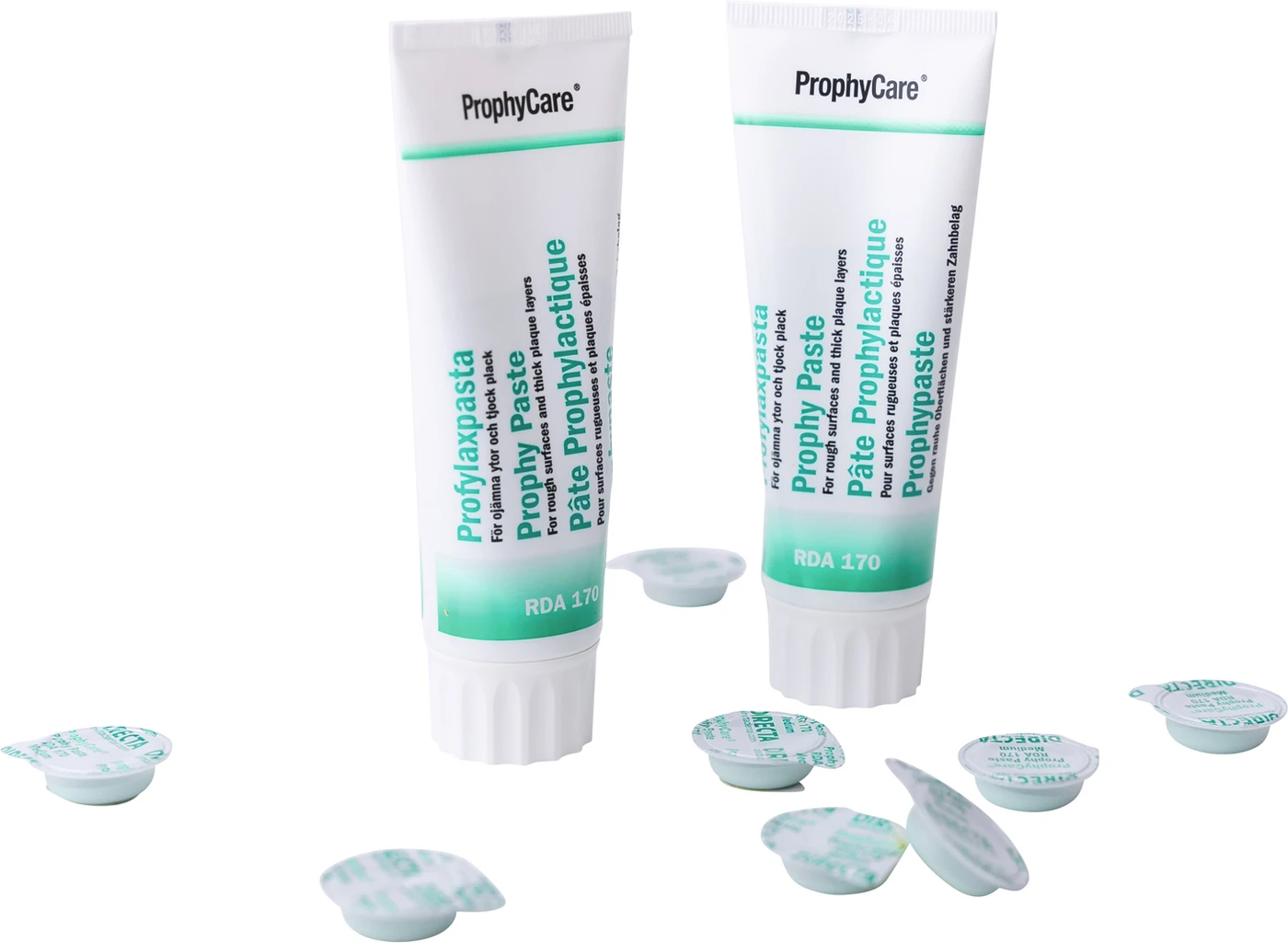 ProphyCare® Prophy Paste Tube 60 ml grün, RDA 170 ProphyCare® Prophy Paste Tube 60 ml grün, RDA 170