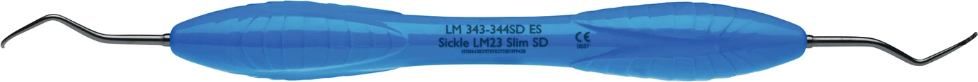 LM Sharp Diamond™ Sichel Scaler Stück blau M23, LM-ErgoSense® Griff LM Sharp Diamond™ Sichel Scaler Stück blau M23, LM-ErgoSense® Griff