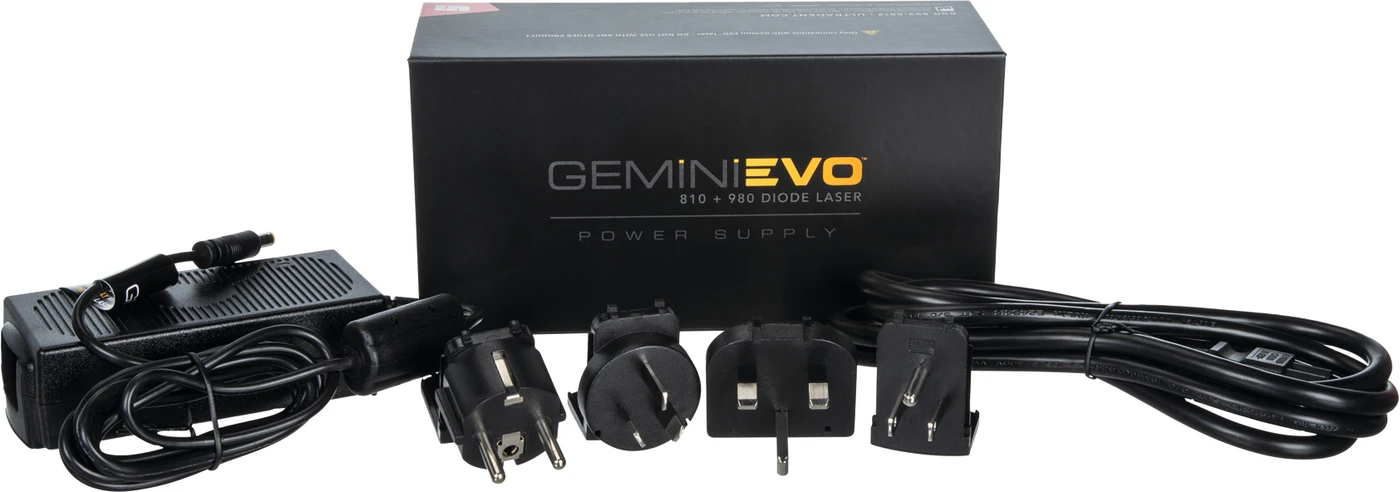 Gemini EVO™ Netzteil und Kabel Packung 1 externes Netzteil, 1 Kabel
