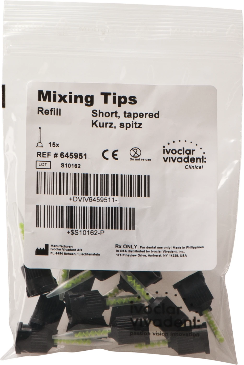 Multilink® Automix Mixing Tips Packung 15 Stück