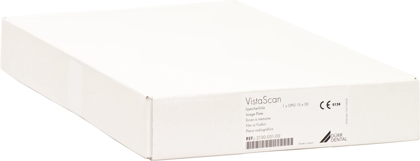 Speicherfolien VistaScan Plus Packung Speicherfolie inklusive 1 Folienkassette für OPG, 15 x 30 cm