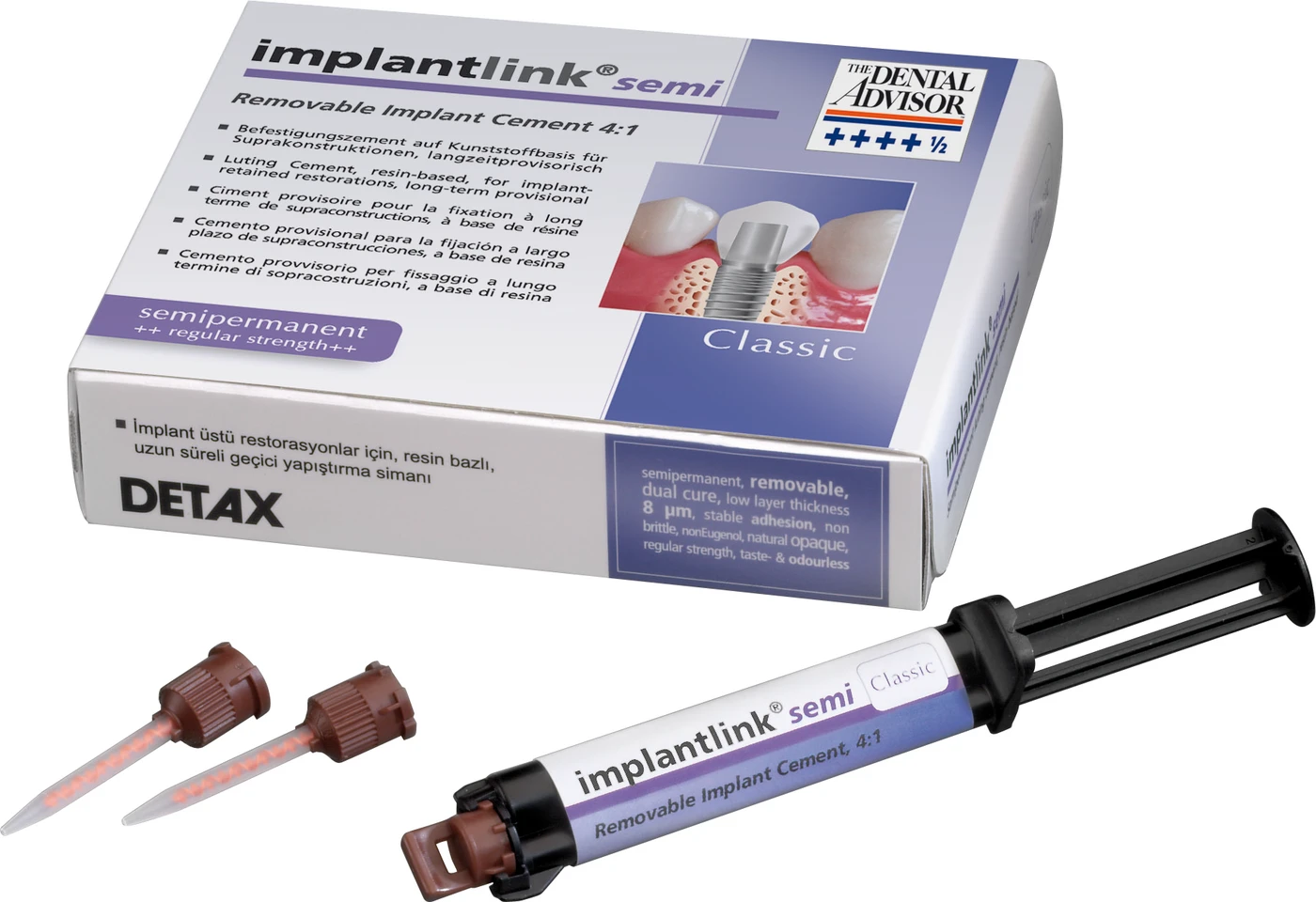 implantlink® semi Standardpackung classic 5 ml Kartusche mini-mix