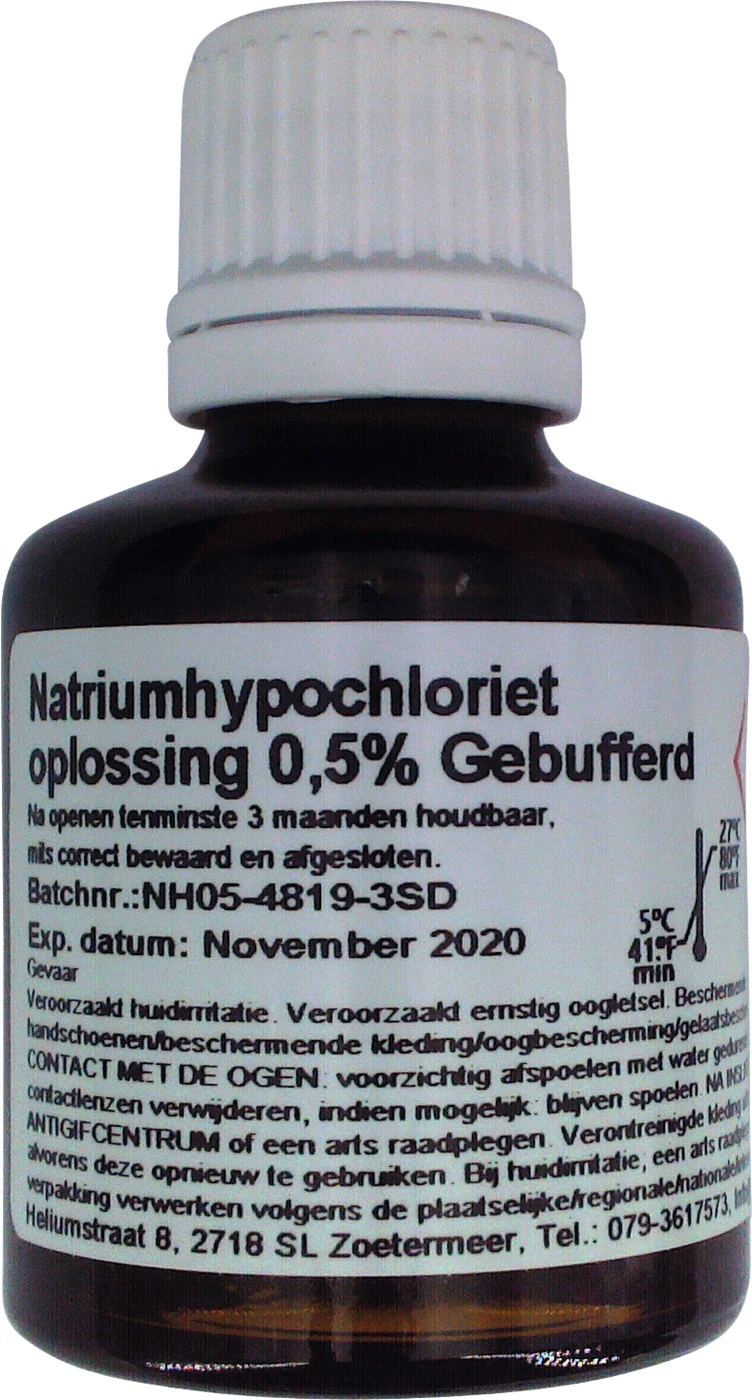 Natrium Hypochlorit - NL Flasche 30 ml 0,5%