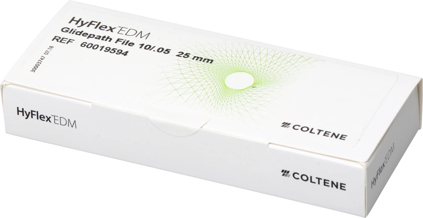 HyFlex™ EDM NiTi-Feilen Packung 3 Glidepath Feilen 25 mm, Taper.05 ISO 010 HyFlex™ EDM NiTi-Feilen Packung 3 Glidepath Feilen 25 mm, Taper.05 ISO 010