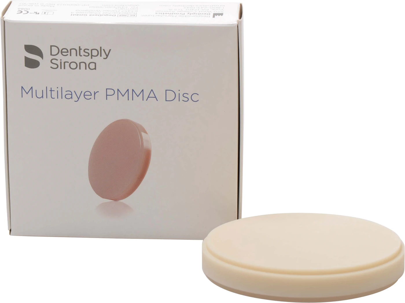 PMMA Disk Stück Ø 98 mm H 20 mm, B1, Multilayer