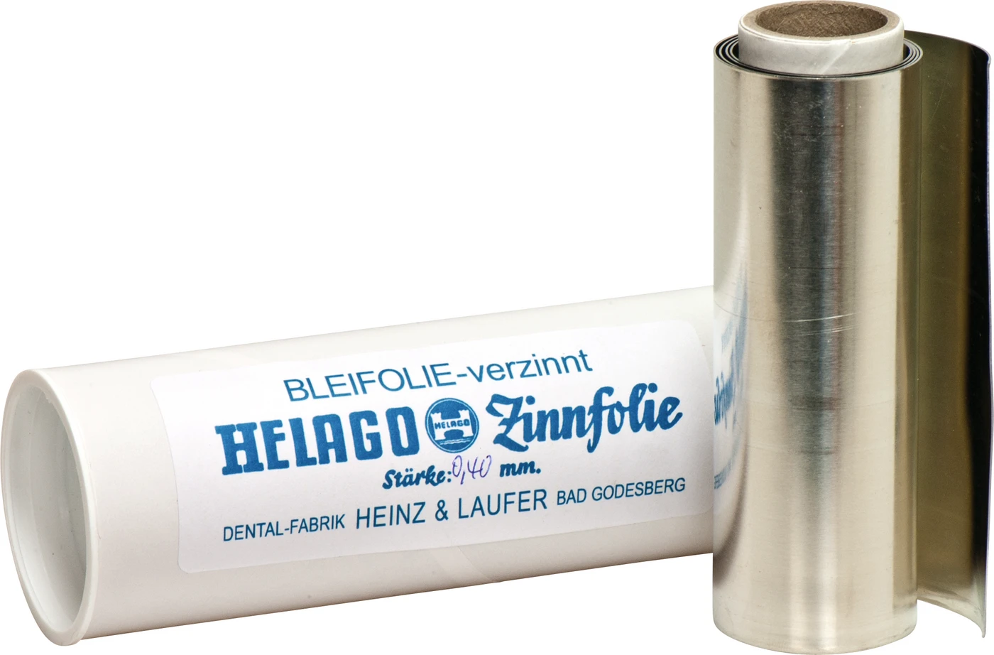 HELAGO Bleifolien verzinnt Rolle ca. 150 g, Stärke 0,4 mm